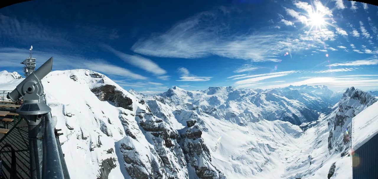 Engelberg Ski Map: Titlis, Brunni and Jochpass Sectors
