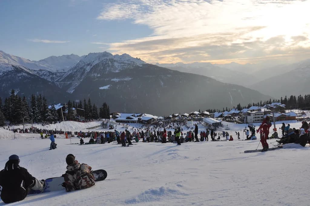 La Rosière Piste Map: Read Espace San Bernardo Slopes
