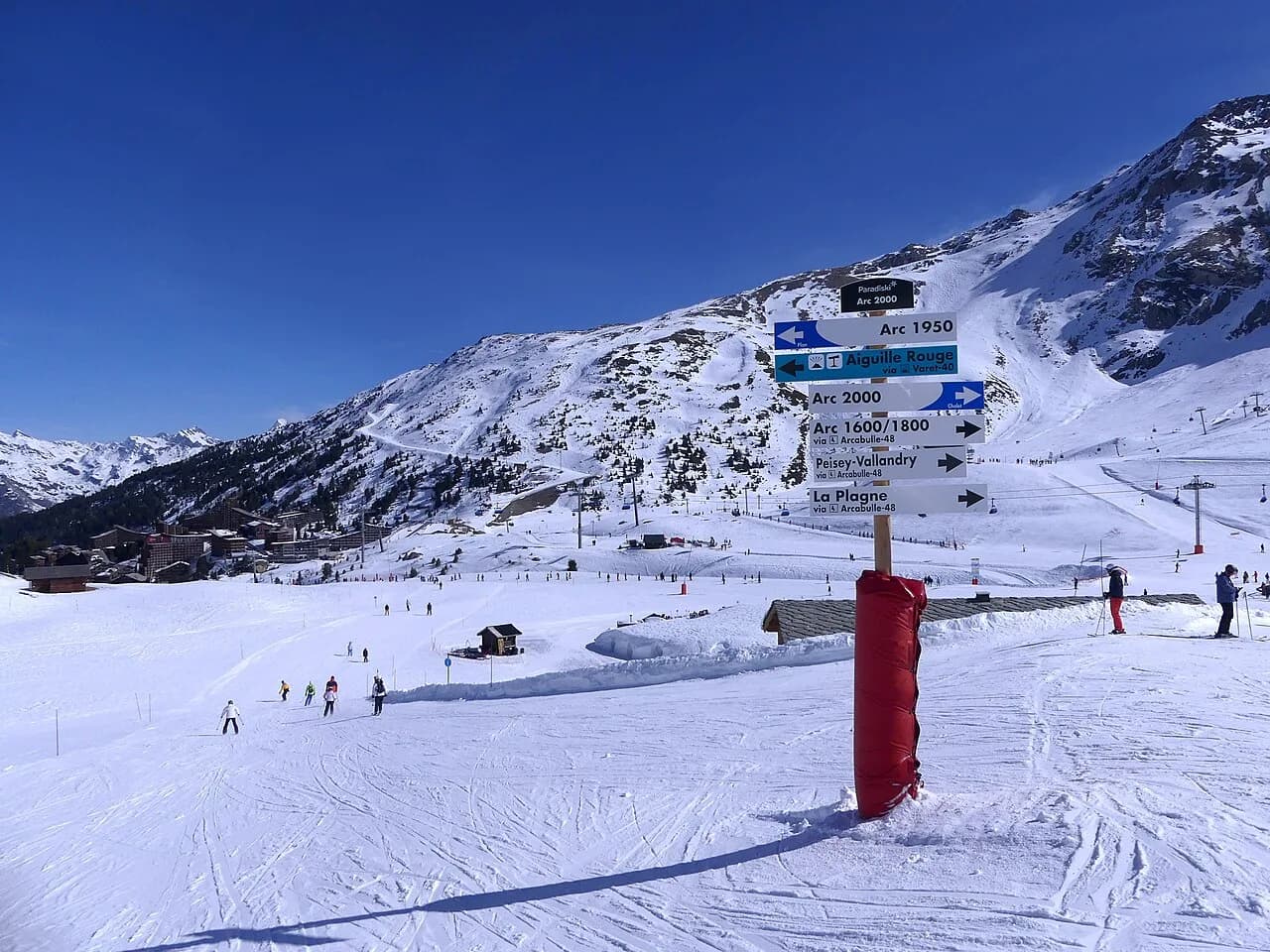Les Arcs Ski Map: Sectors, Lifts and Paradiski Links