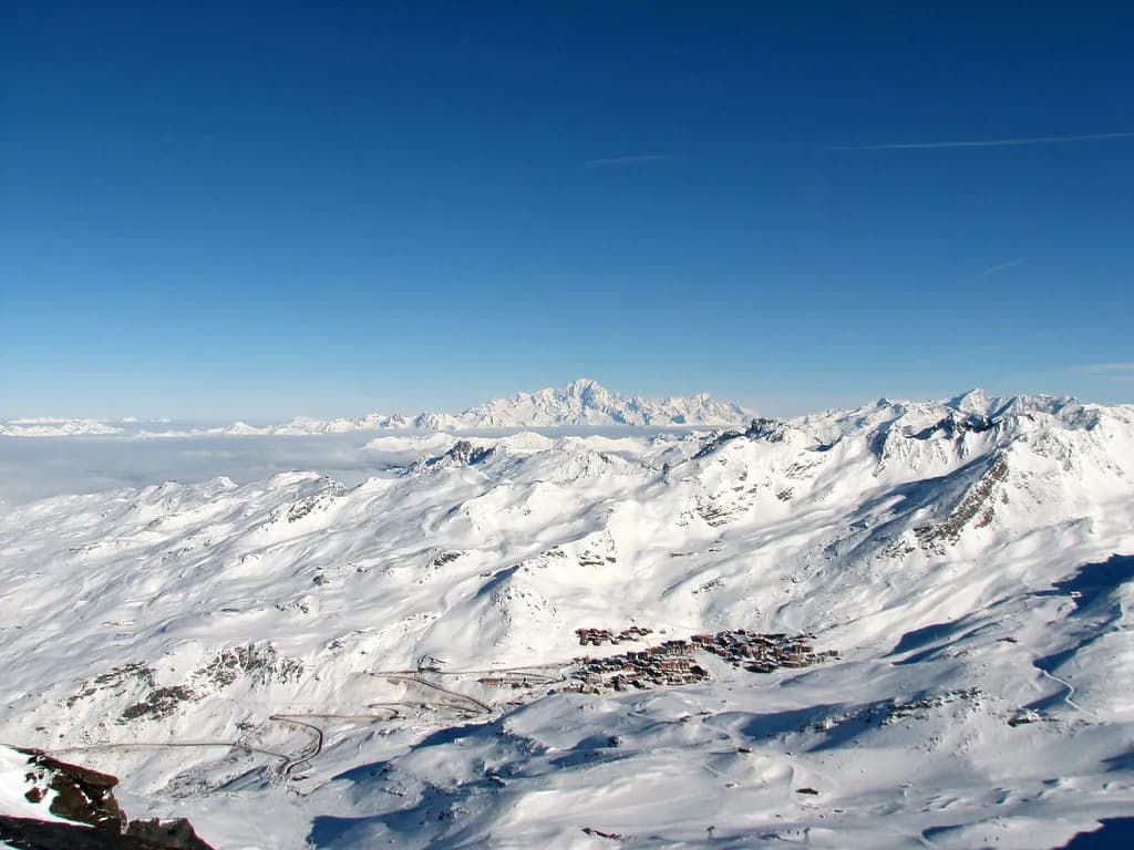 Val Thorens Ski Map: Pistes, Sectors and 3 Vallées Links
