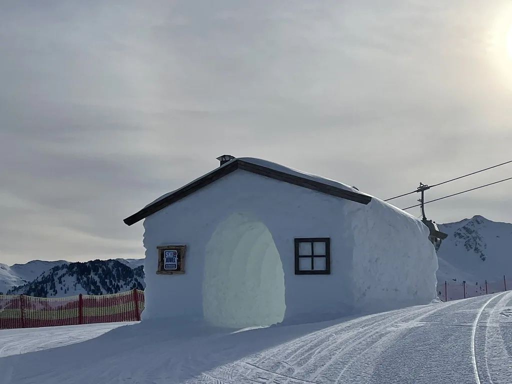The snow house Alpbach