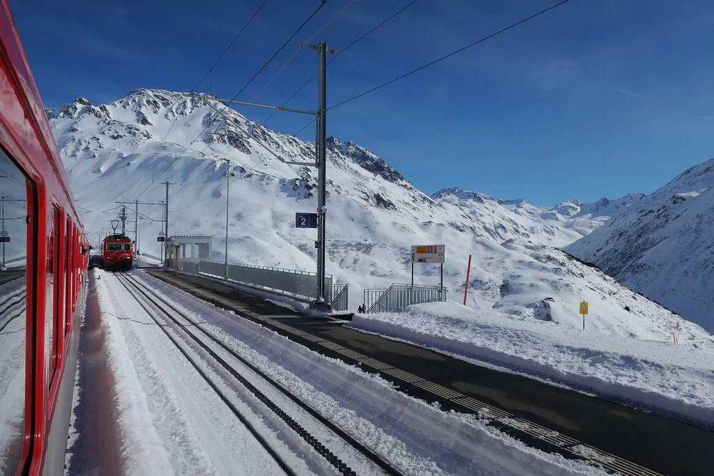 MGB - Station Nätschen Oberalp, Andermatt