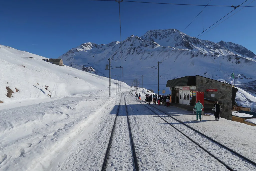 MGB - Station Nätschen Oberalp, Andermatt