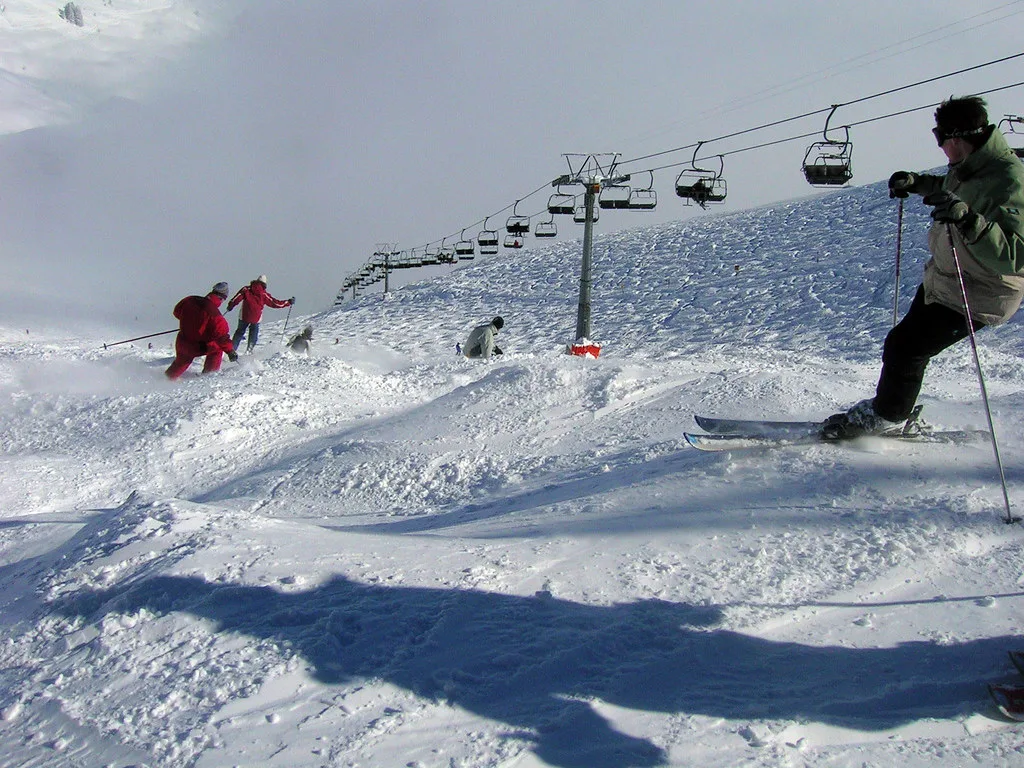Le mur de Chavanettes, Avoriaz