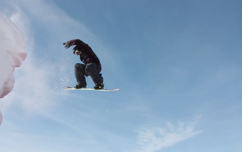 Snowboarder, Canazei