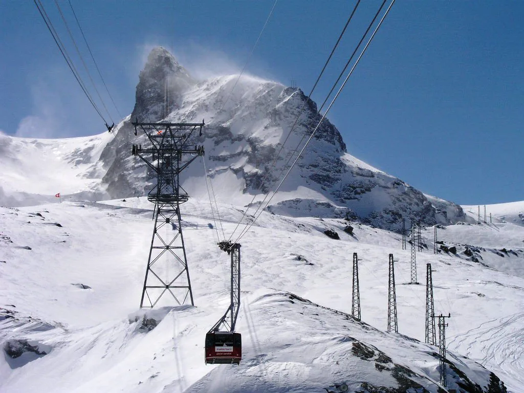 Lift to the Kleine Matterhorn, Cervinia