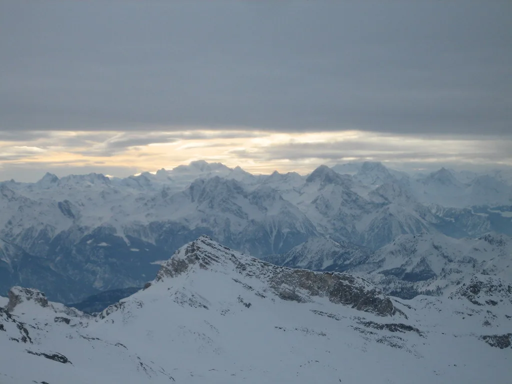 Cervinia ski area, Italy