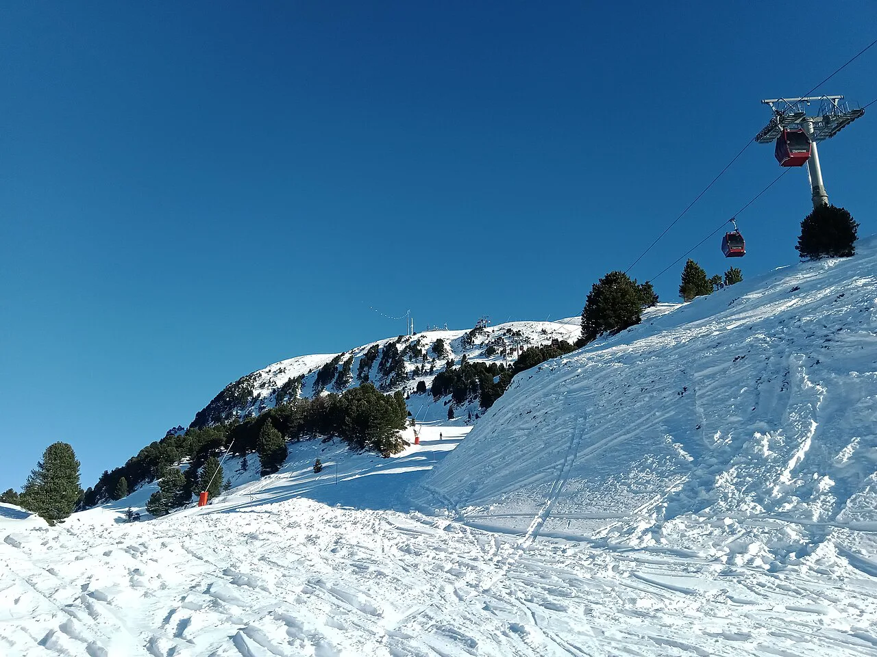 Tyrolienne de Chamrousse @ Piste de ski Croix de Chamrousse