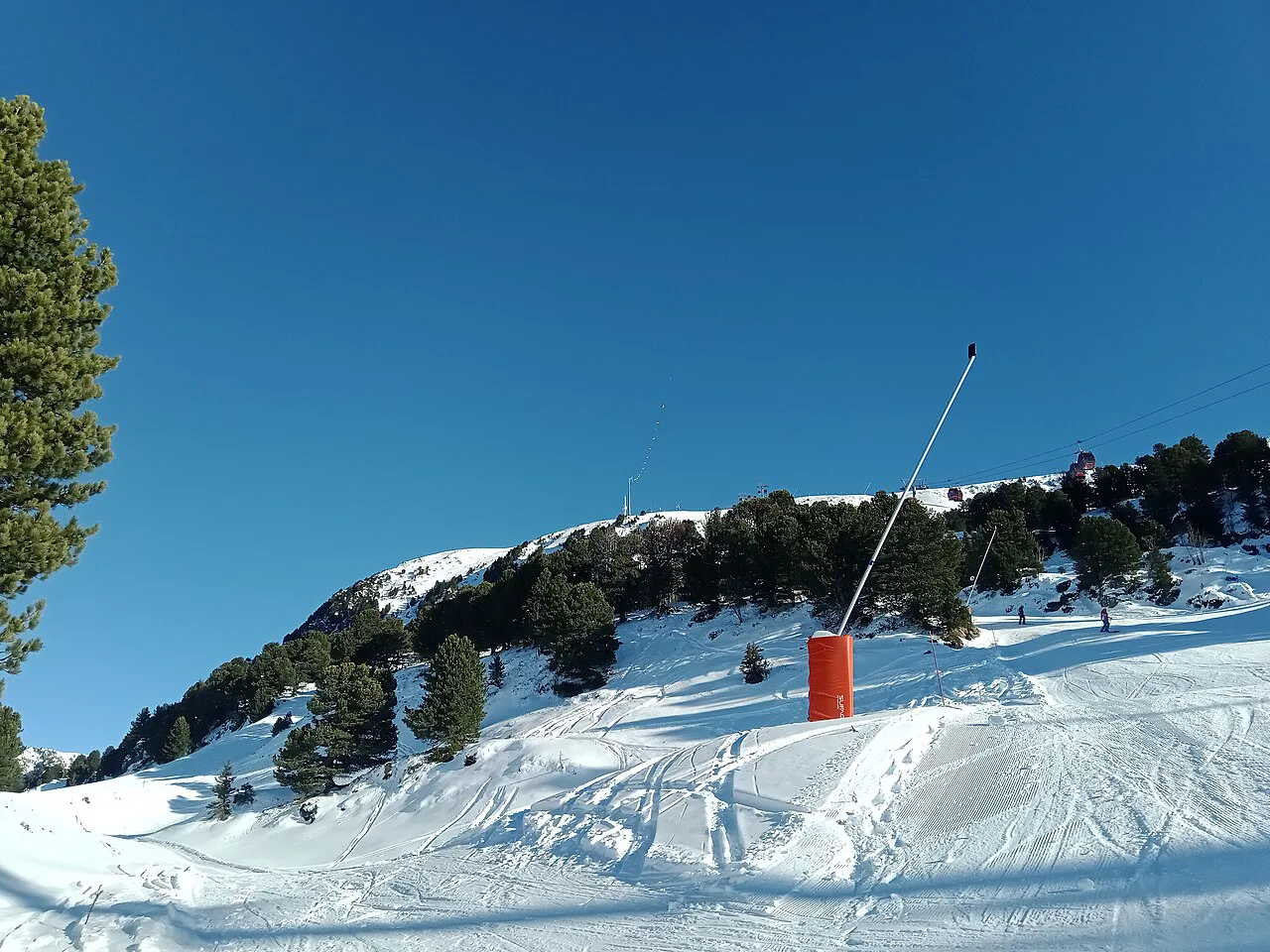 Tyrolienne de Chamrousse @ Piste de ski Croix de Chamrousse