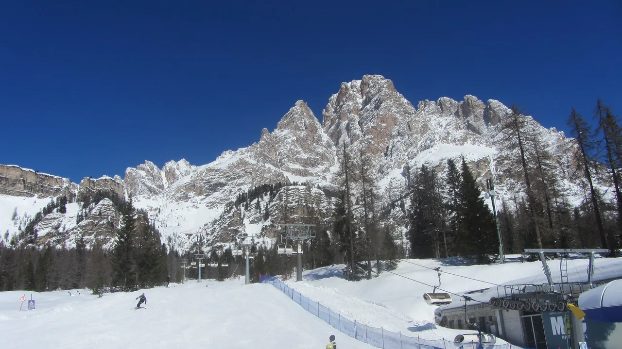 March 1 Cortina Ski Area Faloria and Cristaldo