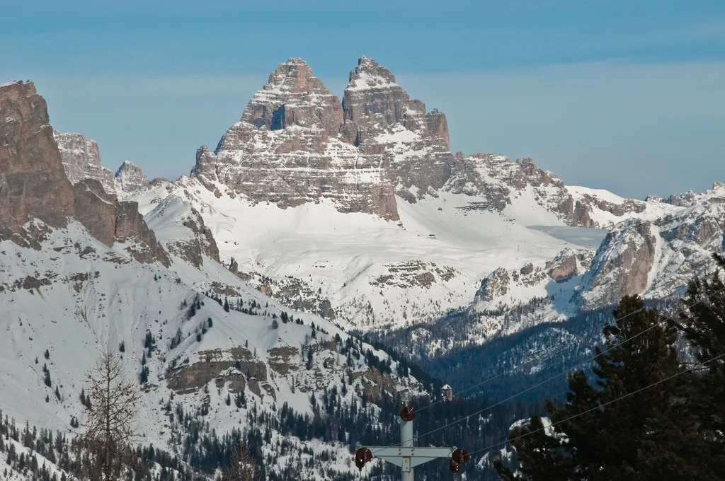 The Dolomites near Cortina