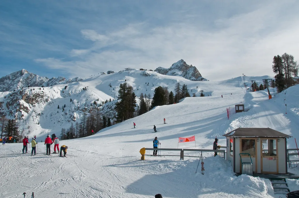 The Dolomites near Cortina