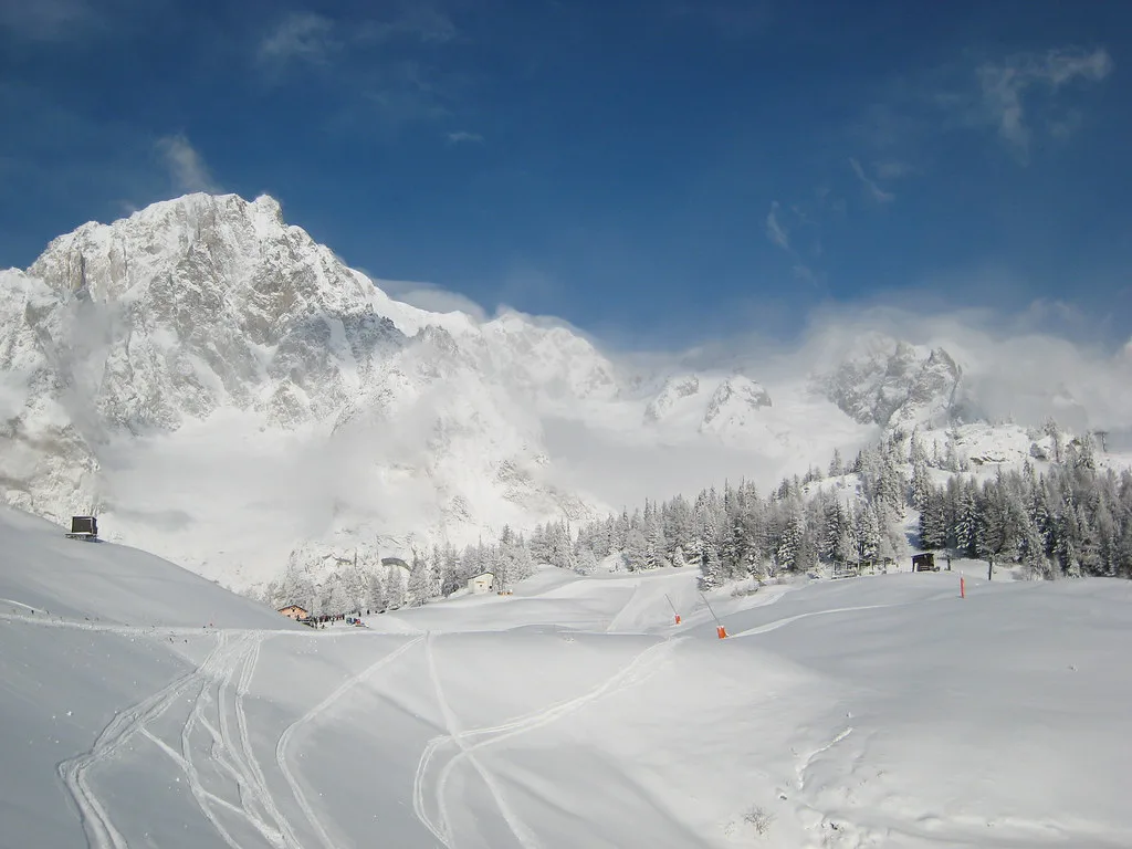 Courmayeur ski area, Italy