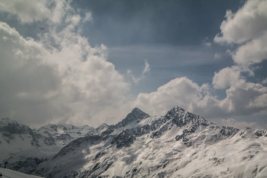 Skiing in Davos