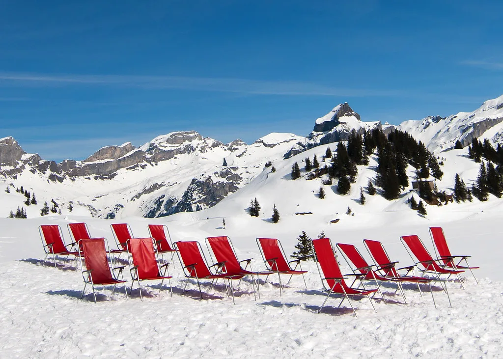 Have a seat, Engelberg