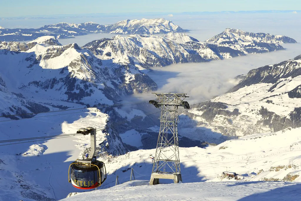 Winter in Switzerland, Engelberg
