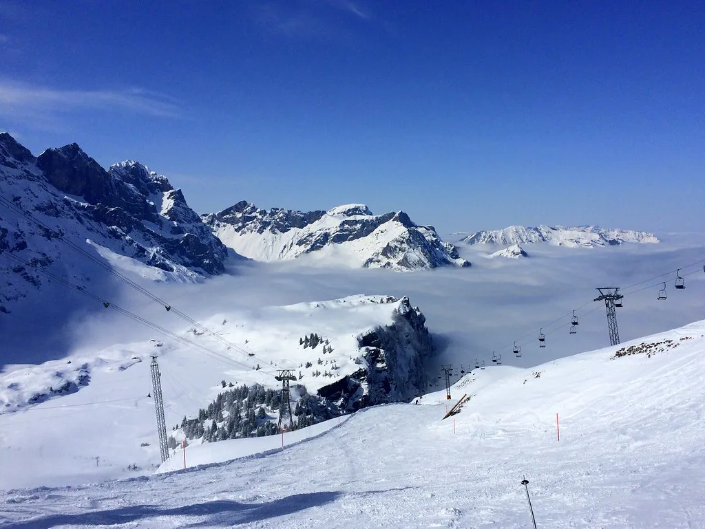 Going down the Stand, Engelberg
