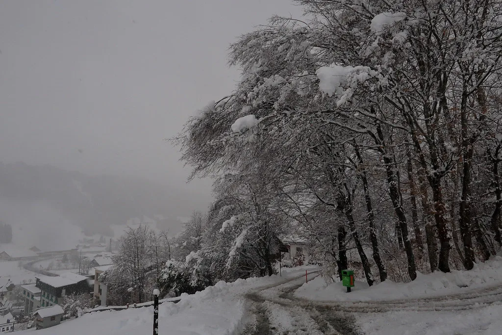 Skiing and walking around Engelberg and Titlis, Switzerland
