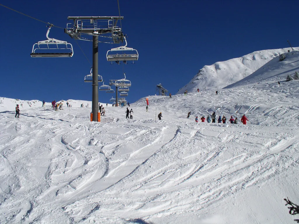 Spaghetti Junction (frozen), Flaine
