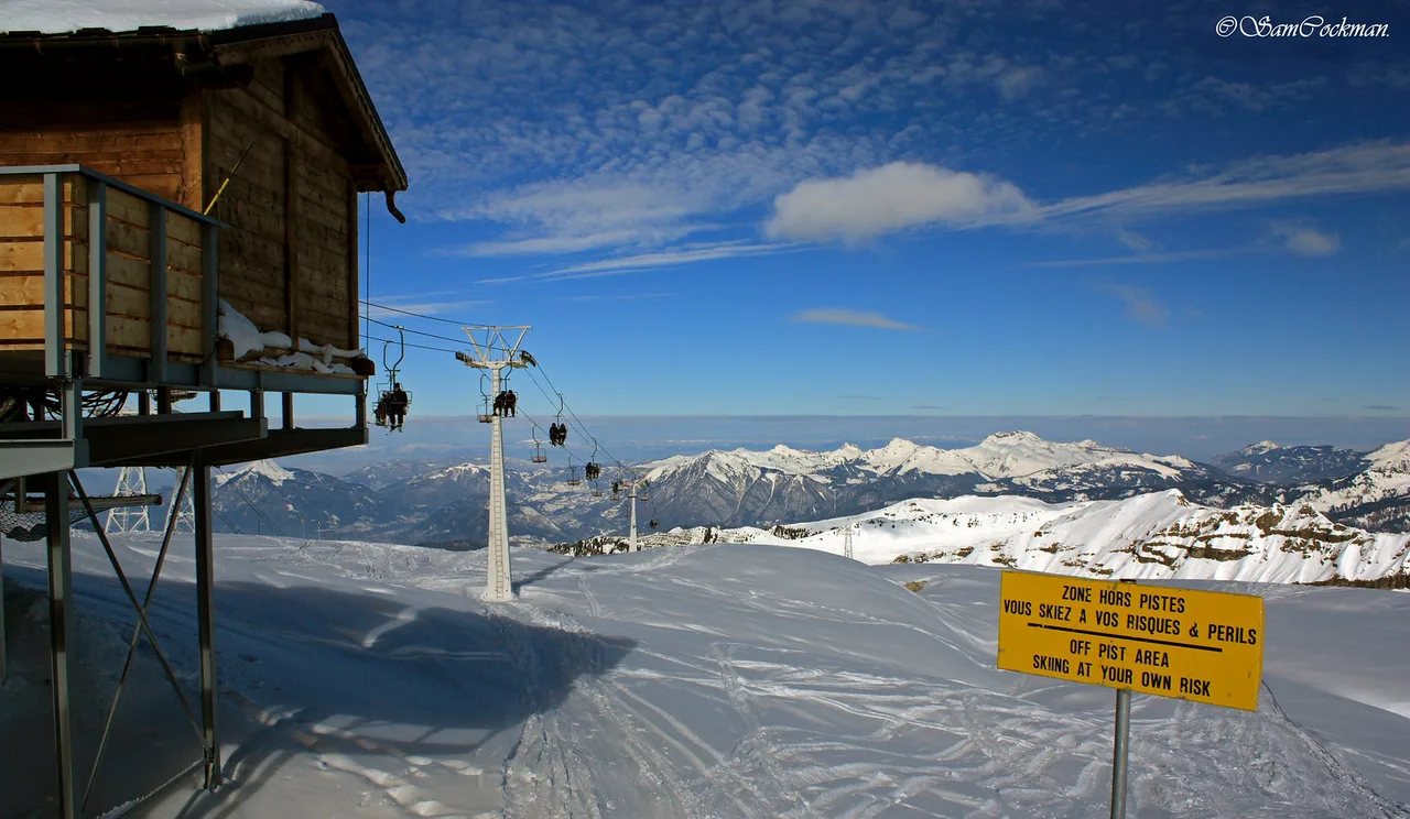 Skiing at Your Own Risk, Flaine