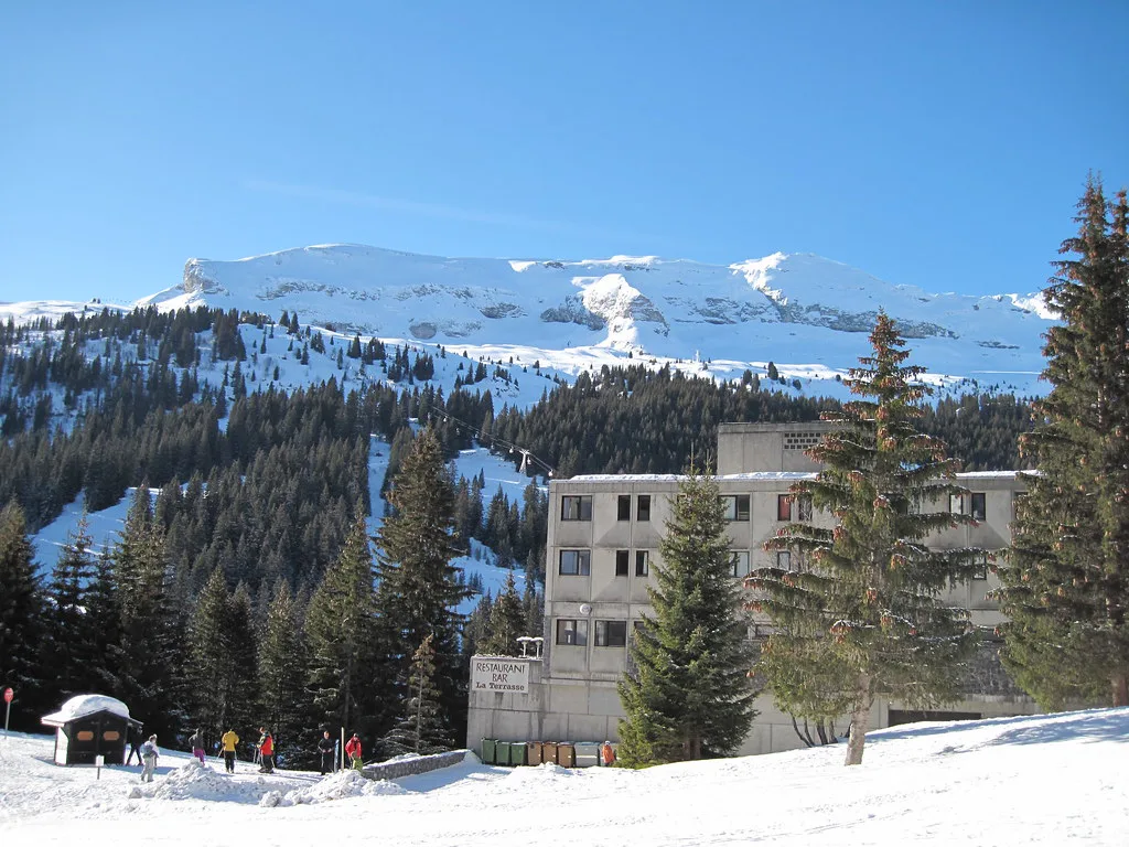 Flaine concrete