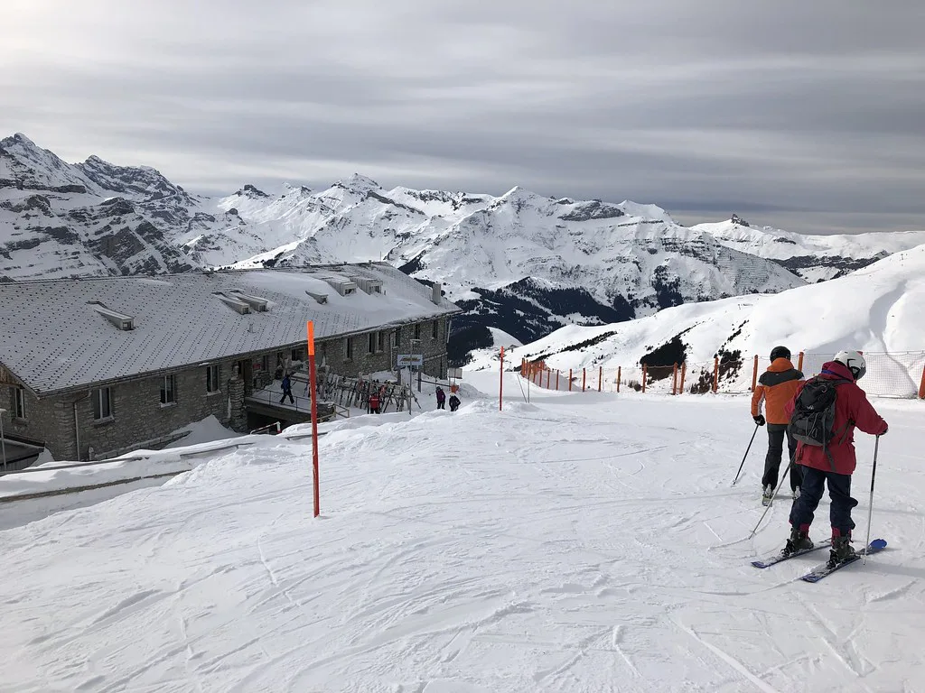 Skiing at Mannlichen and Kleine Scheidegg, Grindelwald