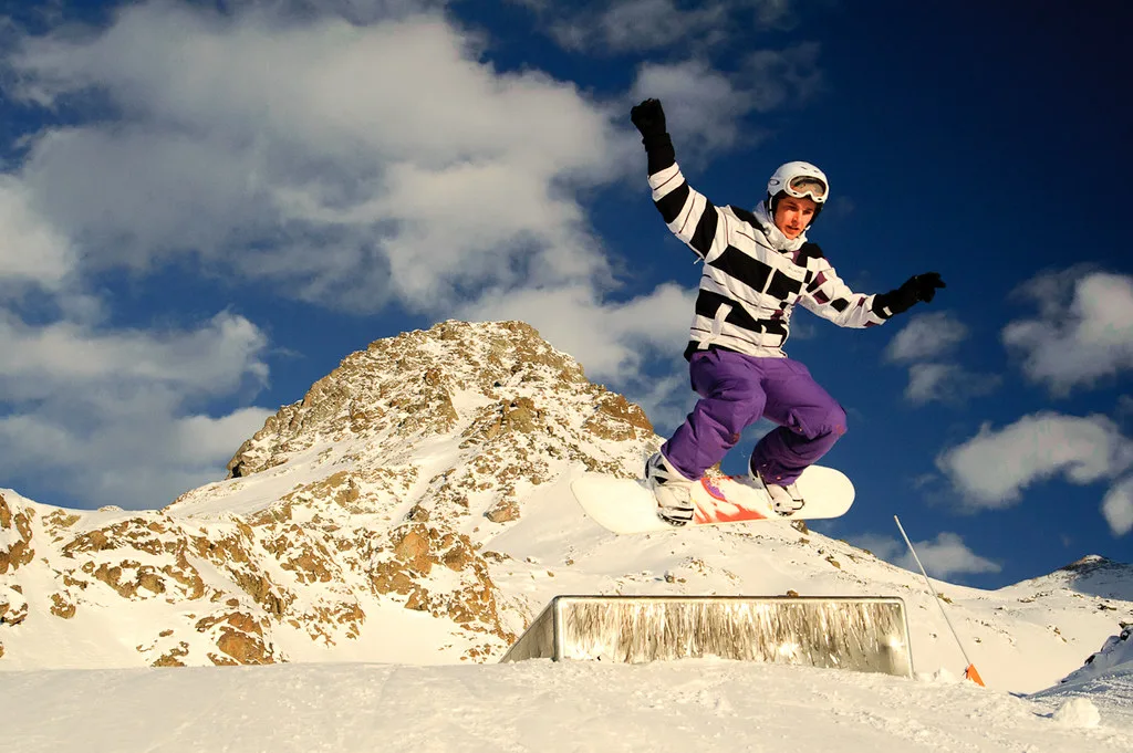 Snowboarding, Ischgl