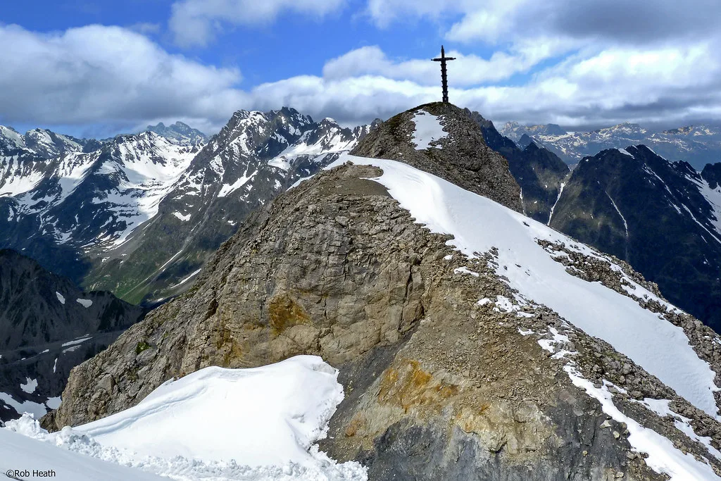 Mountains near Ischgl, Austria