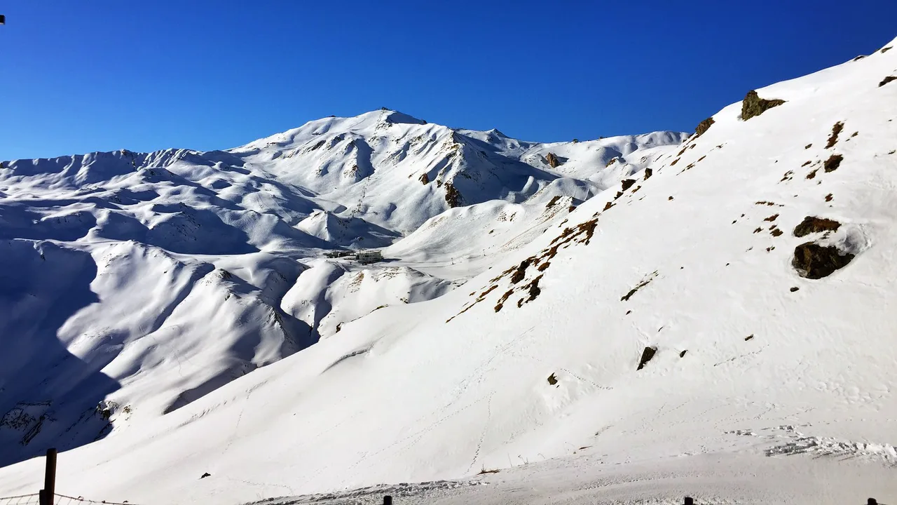 Snowboarding At Samnaun, Switzerland, Ischgl