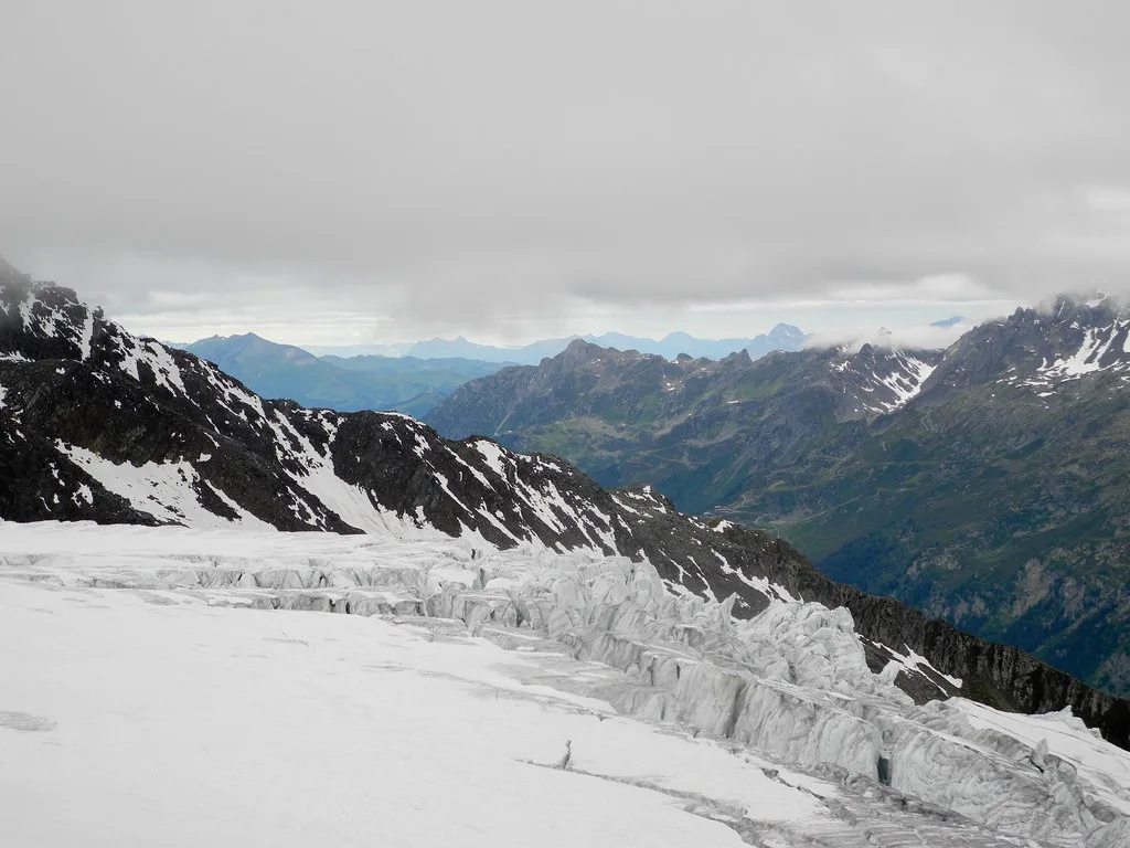 Panorama depuis le refuge Albert Premier, La Clusaz