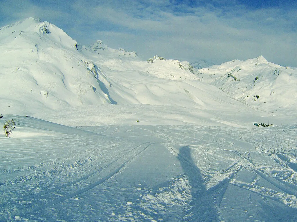 Snowboarding La Thuile, Italy