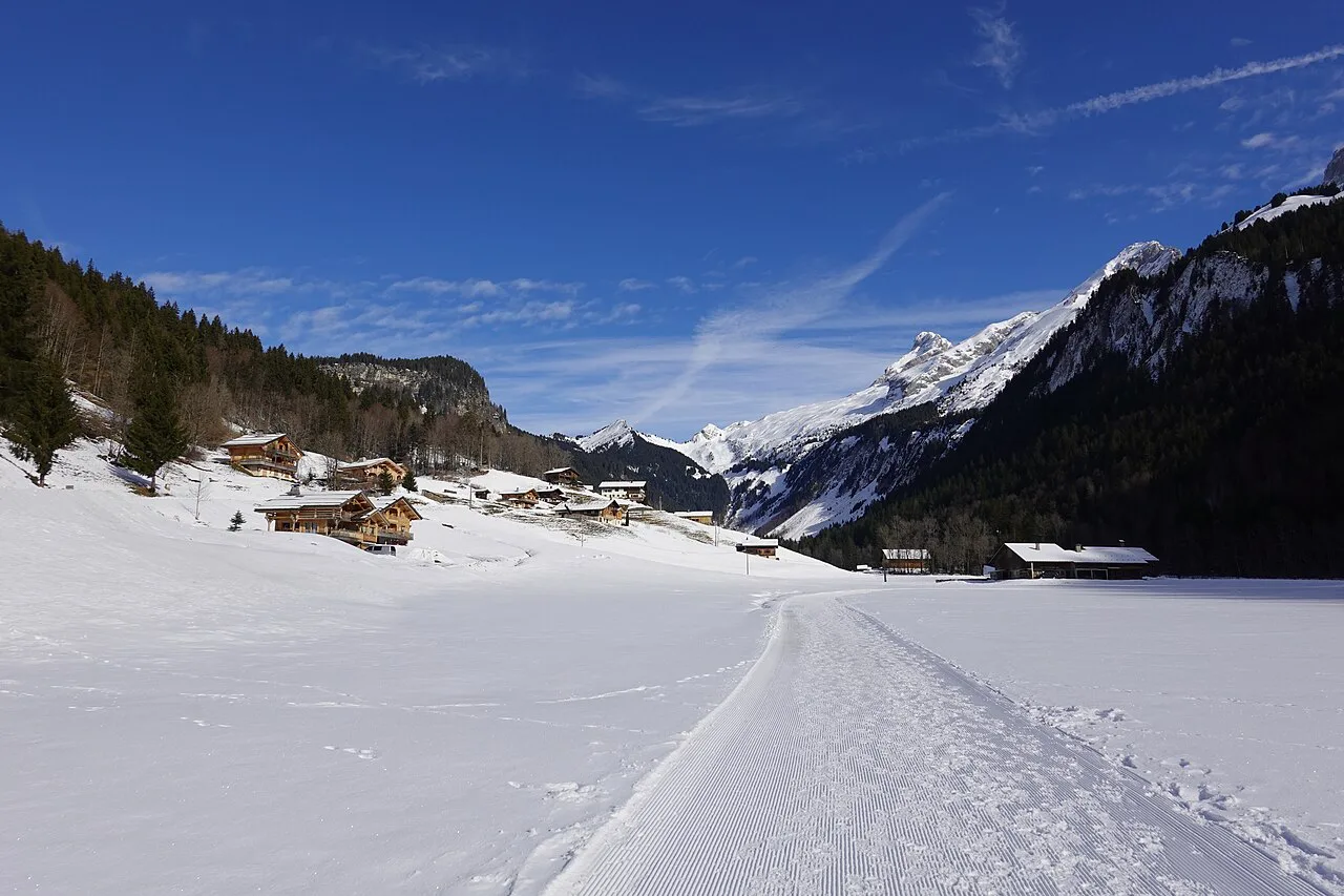 Piste de raquette @ Le Grand-Bornand