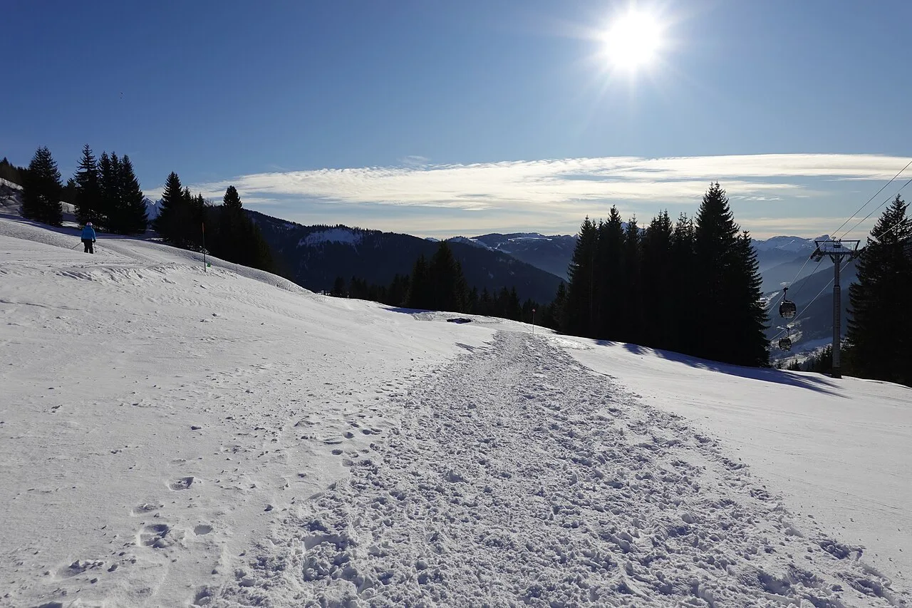 Le Grand Bornand ski area, France