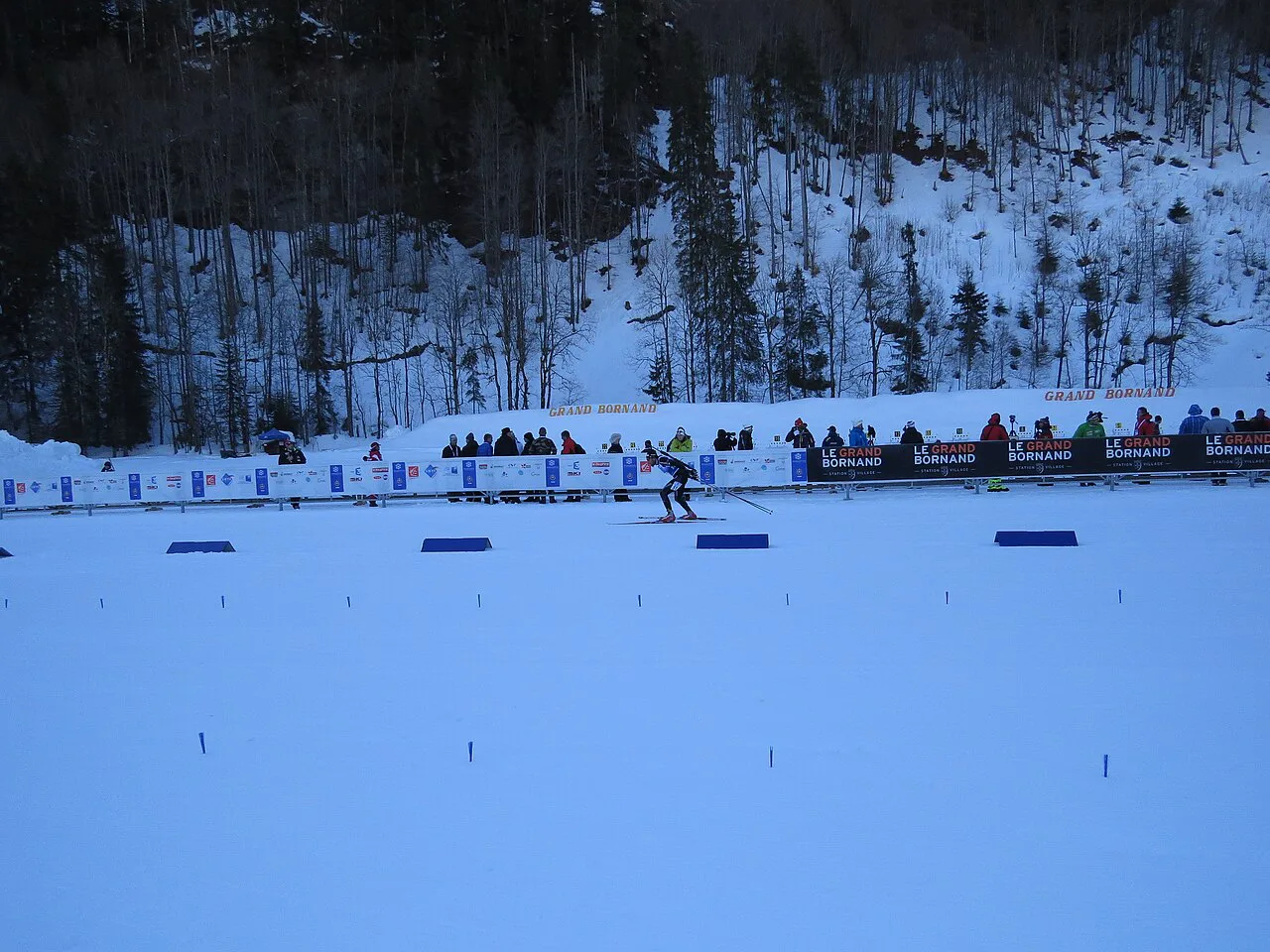 Benjamin Weger lors des Jeux Mondiaux Militaires, Le Grand Bornand