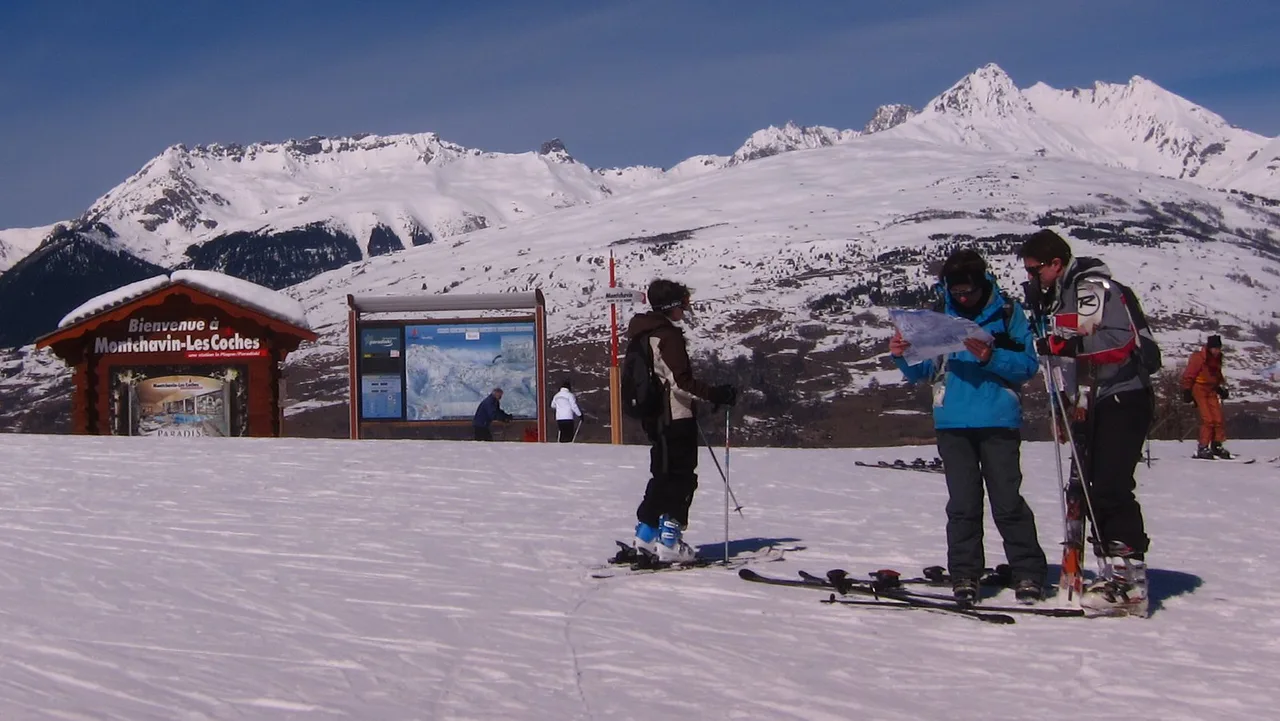 Les Coches, opposite Les Arcs