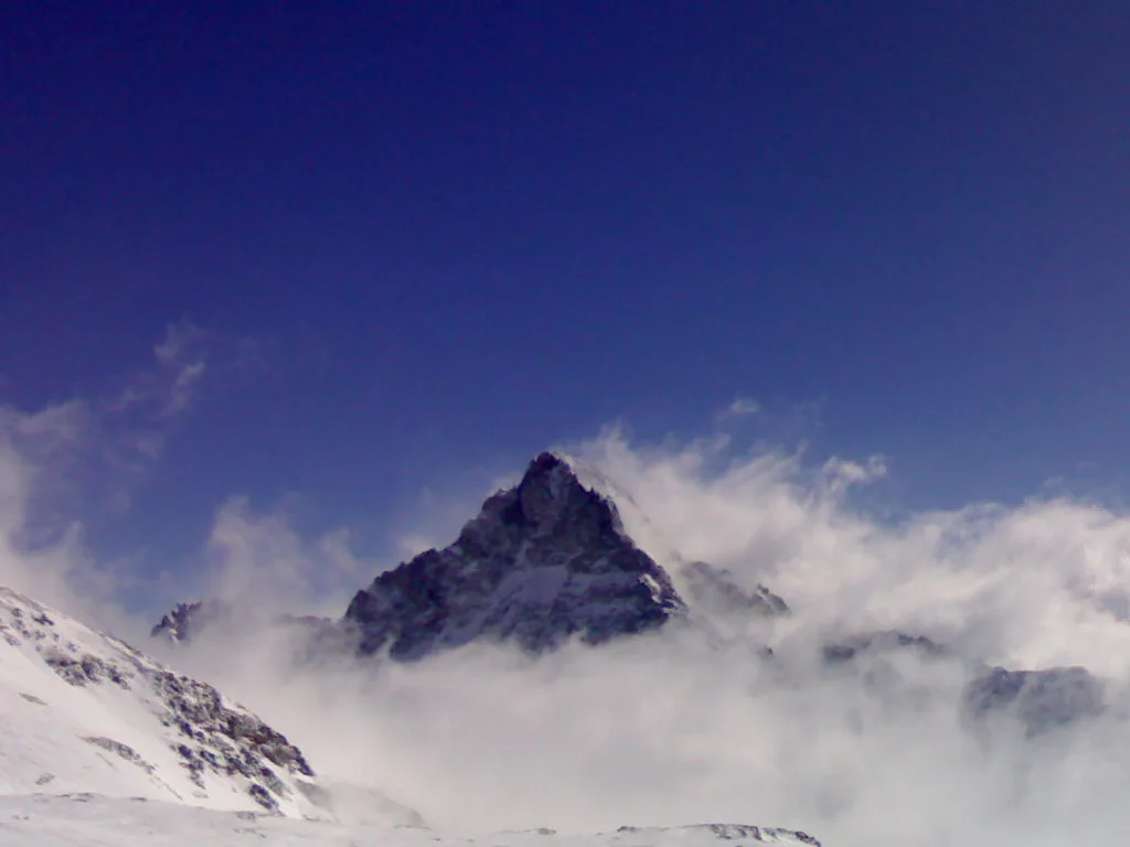 Les Deux Alpes ski area, France