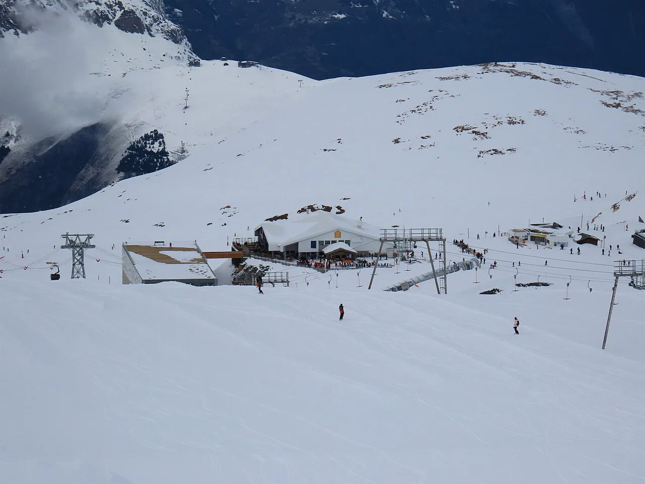 Restaurant Refuge des Glaciers @ Belvédère des Écrins, Les Deux Alpes