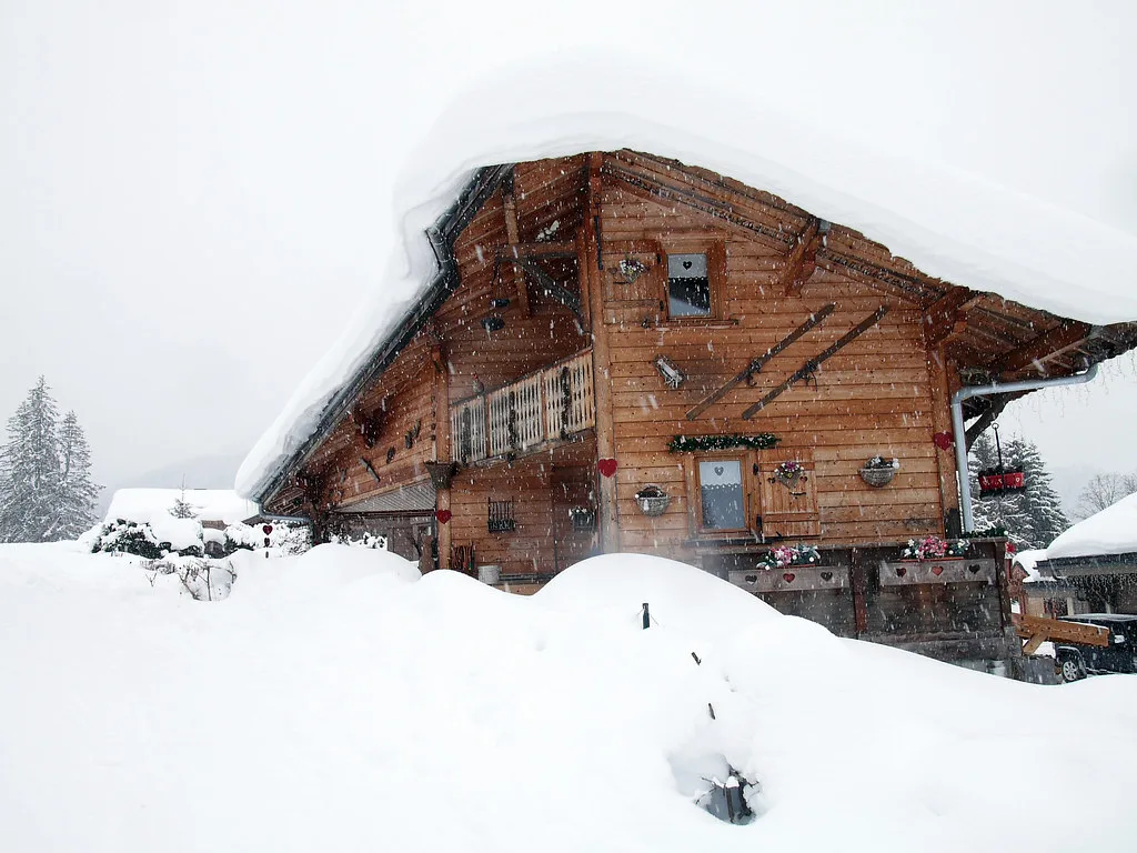 Snowfall, Les Gets
