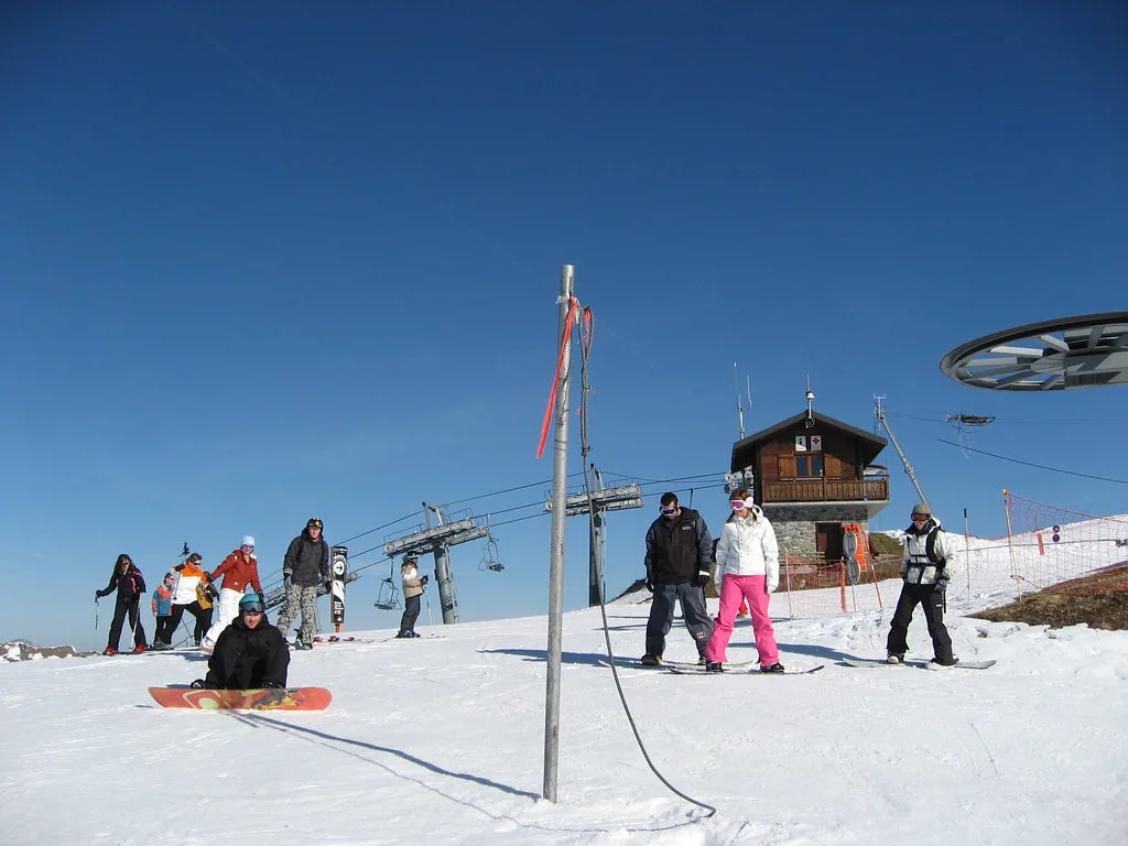 top of Les Gets