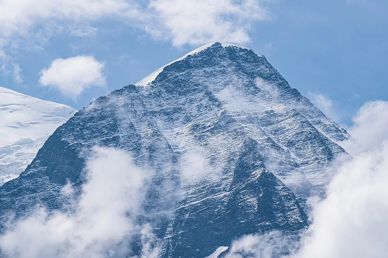 Aiguille du Goûter depuis Merlet, Les Houches
