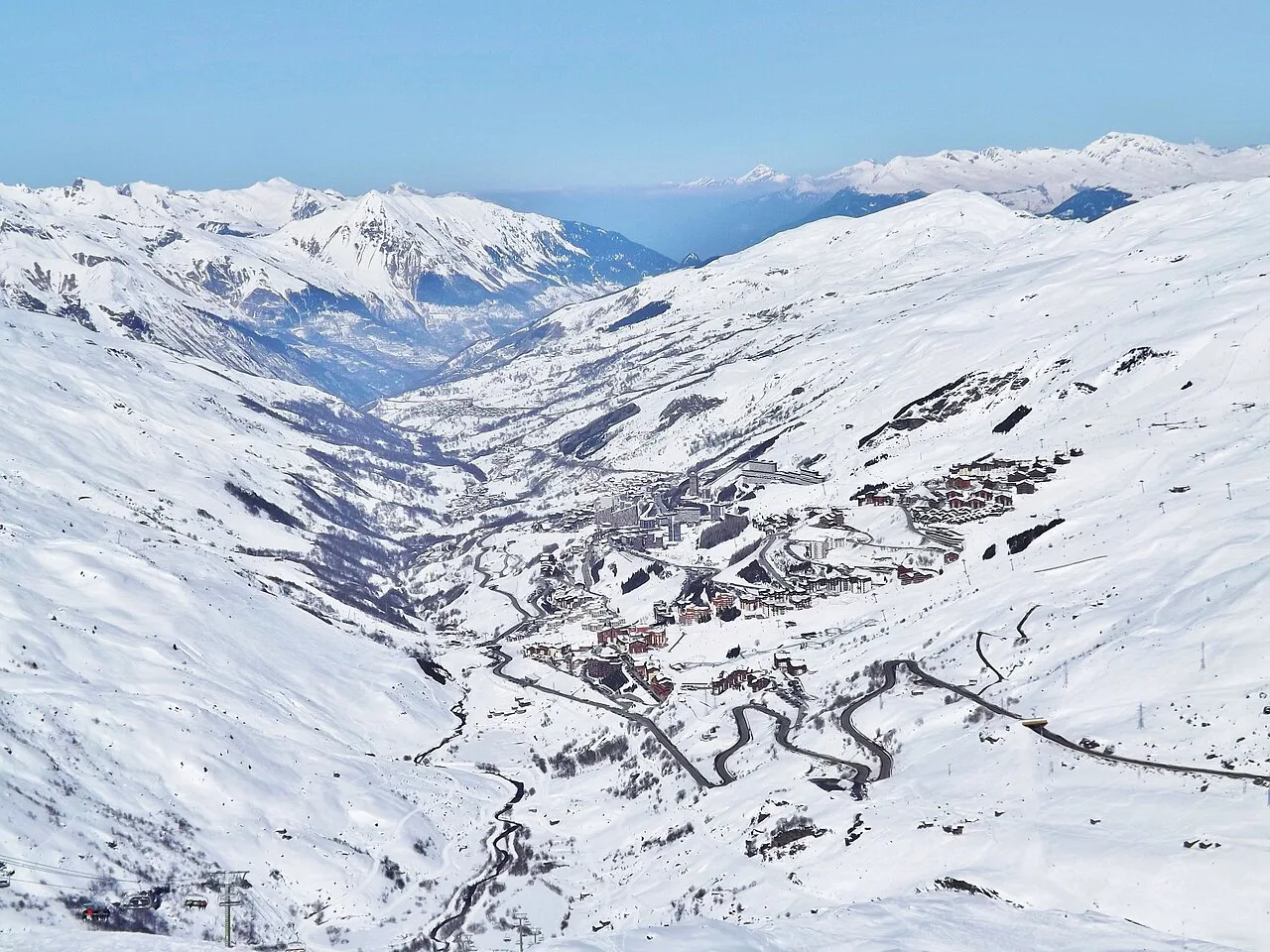 Les Menuires, panorama