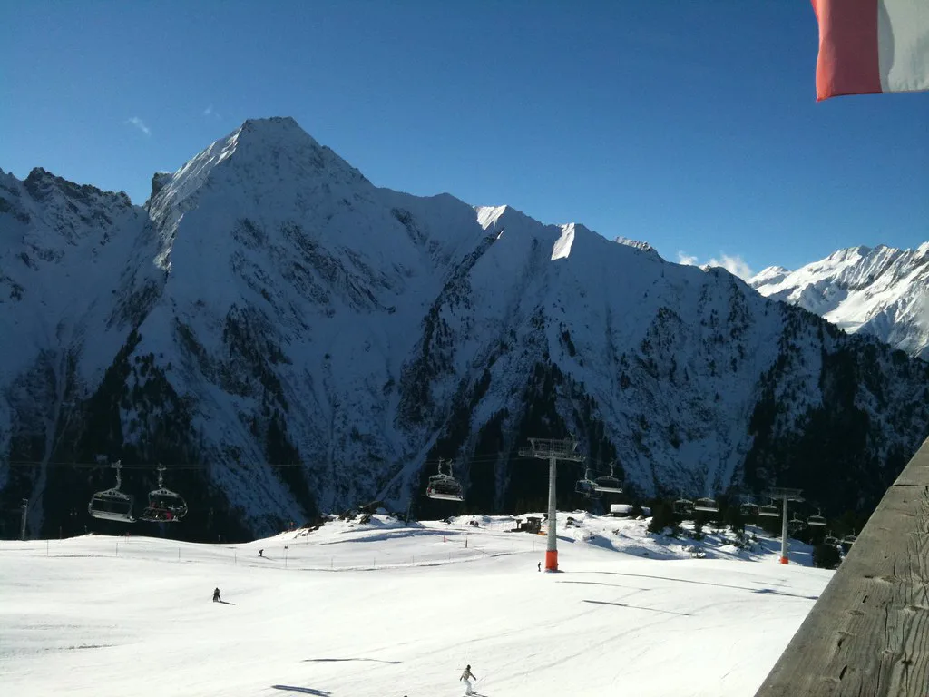 A pause for chips, Mayrhofen