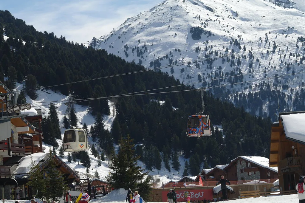 Pas du Lac gondola, Meribel Mottaret