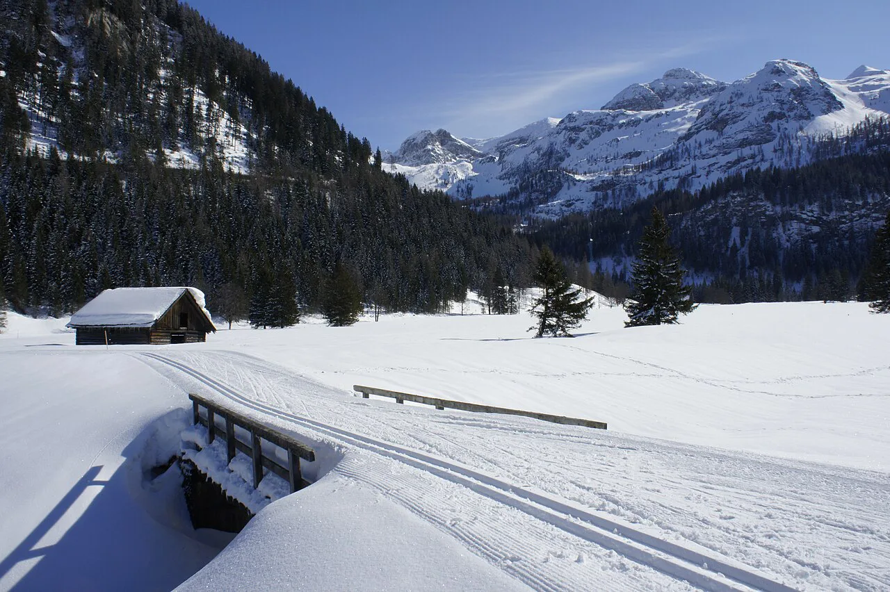 Loipe bei Gnadenalm, Obertauern