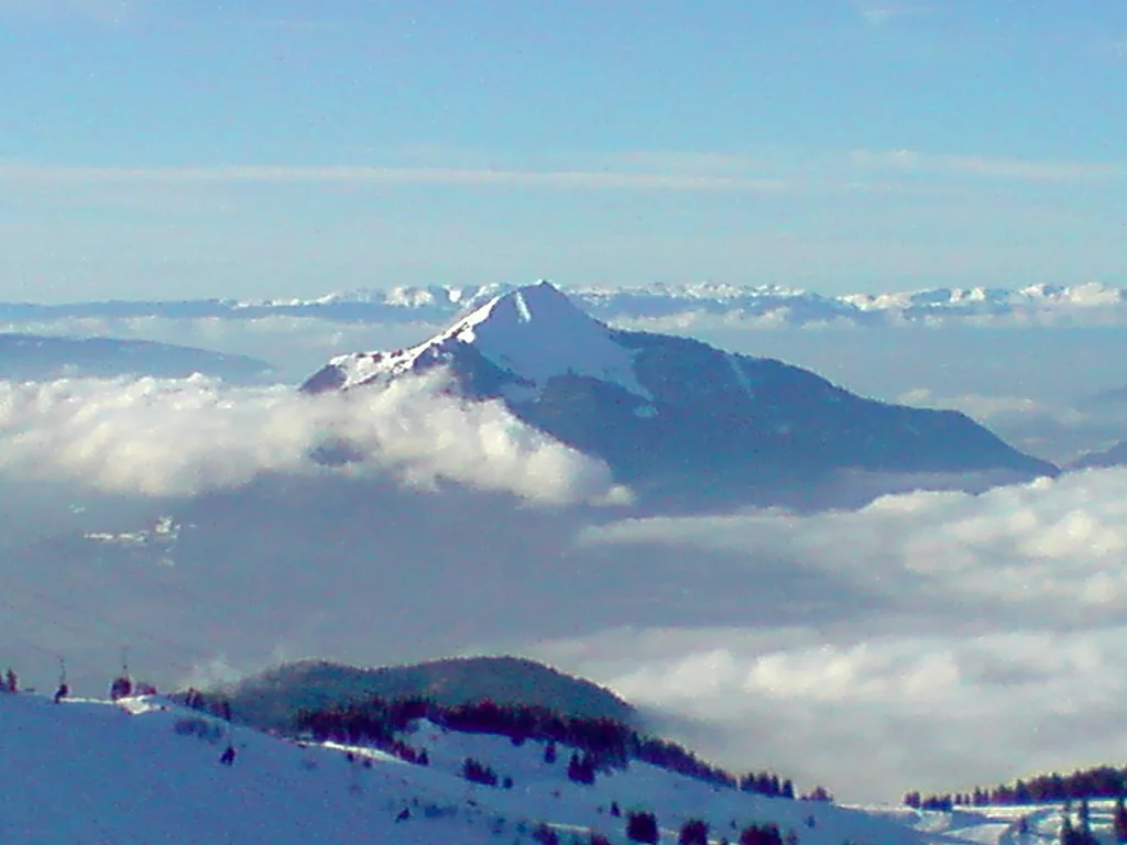 A view in the Northern Alpes, Samoëns