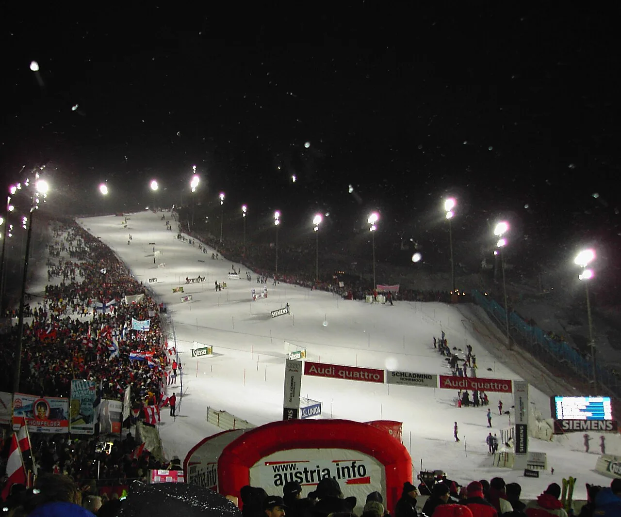 Schladming planai nightrace