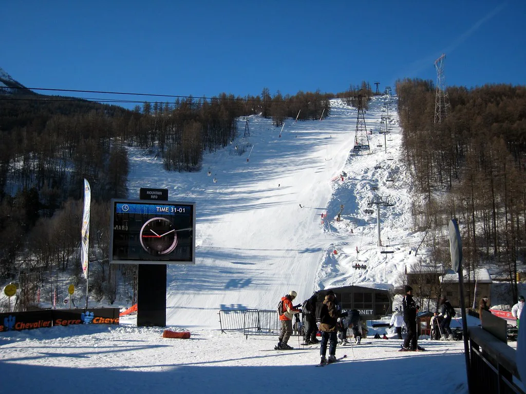Serre-Chevalier - Piste Luc Alphand