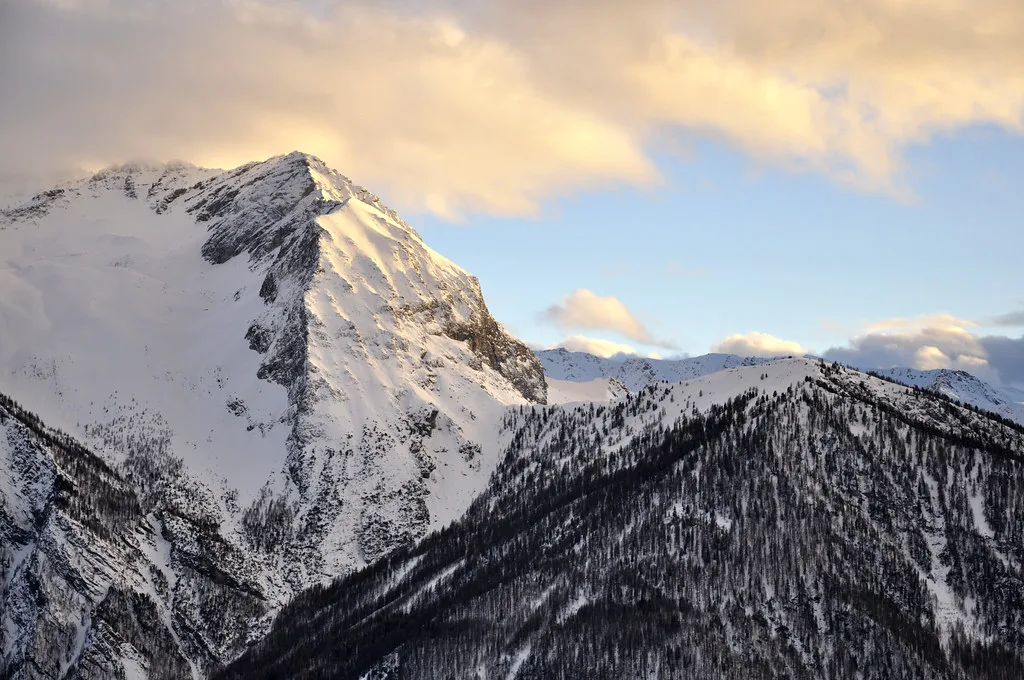 Roc del Boucher in the afternoon, Sestriere
