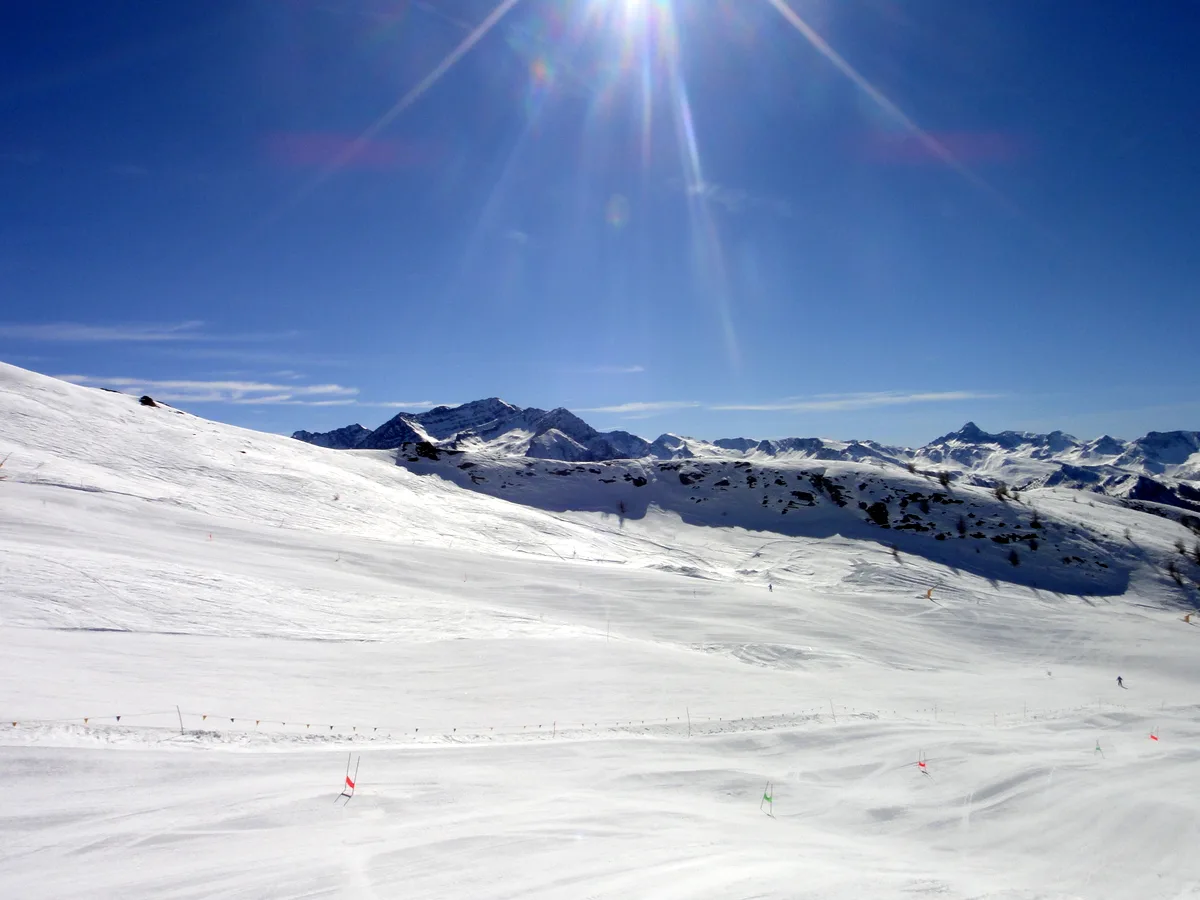 Sestriere ski area, Italy