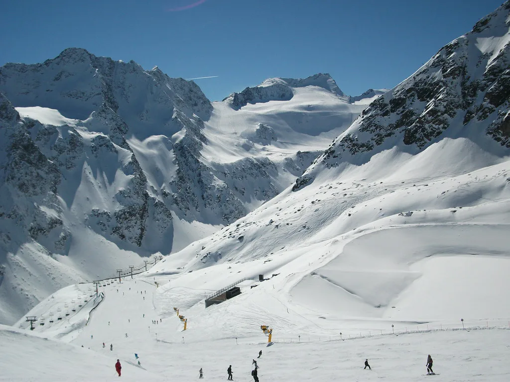 Sölden ski area, Austria